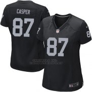 Camiseta Oakland Raiders Casper Negro Nike Game NFL Mujer