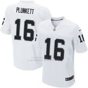 Camiseta Oakland Raiders Plunkett Blanco Nike Elite NFL Hombre