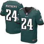 Camiseta Philadelphia Eagles Mathews Verde Nike Elite NFL Oscuro Hombre