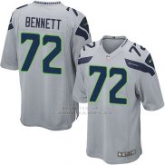 Camiseta Seattle Seahawks Bennett Gris Nike Game NFL Nino