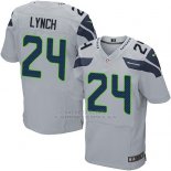 Camiseta Seattle Seahawks Lynch Apagado Blanco Nike Elite NFL Hombre