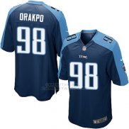 Camiseta Tennessee Titans Orakpo Azul Oscuro Nike Game NFL Nino