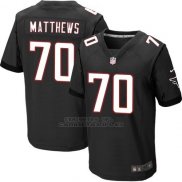 Camiseta Atlanta Falcons Matthews Negro Nike Elite NFL Hombre