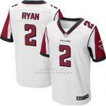 Camiseta Atlanta Falcons Ryan Blanco Nike Elite NFL Hombre