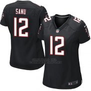 Camiseta Atlanta Falcons Sanu Negro Nike Game NFL Mujer