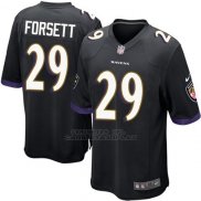 Camiseta Baltimore Ravens Forsett Negro Nike Game NFL Hombre