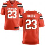 Camiseta Cleveland Browns Haden Rojo Nike Elite NFL Hombre