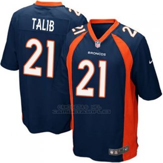 Camiseta Denver Broncos Talib Azul Oscuro Nike Game NFL Nino