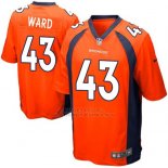 Camiseta Denver Broncos Ward Naranja Nike Game NFL Hombre