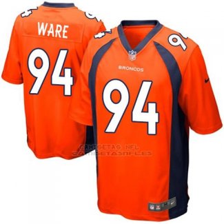 Camiseta Denver Broncos Ware Naranja Nike Game NFL Hombre