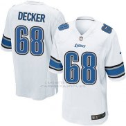 Camiseta Detroit Lions Decker Blanco Nike Game NFL Hombre