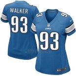 Camiseta Detroit Lions Walker Azul Nike Game NFL Mujer