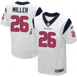 Camiseta Houston Texans Miller Blanco Nike Elite NFL Hombre