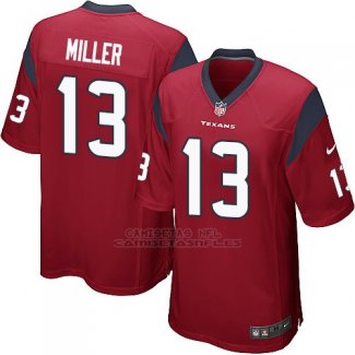 Camiseta Houston Texans Miller Rojo Nike Game NFL Nino