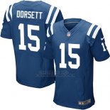 Camiseta Indianapolis Colts Dorsett Azul Nike Elite NFL Hombre