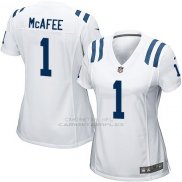 Camiseta Indianapolis Colts McAfee Blanco Nike Game NFL Mujer