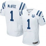 Camiseta Indianapolis Colts Mcafee Blanco Nike Elite NFL Hombre