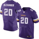 Camiseta Minnesota Vikings Alexander Violeta 2016 Nike Elite NFL Hombre