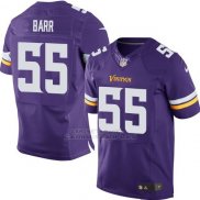 Camiseta Minnesota Vikings Barr Violeta Nike Elite NFL Hombre