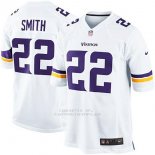 Camiseta Minnesota Vikings Smith Blanco Nike Game NFL Nino