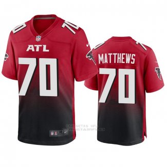 Camiseta NFL Game Atlanta Falcons Jake Matthews 2020 Rojo