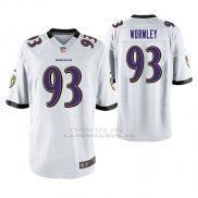 Camiseta NFL Game Hombre Baltimore Ravens Chris Wormley Blanco
