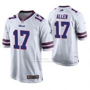 Camiseta NFL Game Hombre Buffalo Bills Josh Allen Blanco