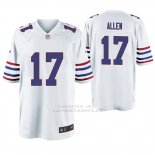 Camiseta NFL Game Hombre Buffalo Bills Josh Allen Throwback Blanco