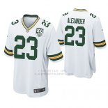 Camiseta NFL Game Hombre Green Bay Packers Jaire Alexander Blanco 100th Anniversary