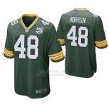 Camiseta NFL Game Hombre Green Bay Packers Packers Antonio Morrison Verde 100th Anniversary Patch