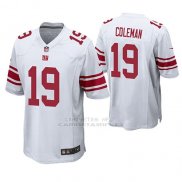Camiseta NFL Game Hombre New York Giants Corey Coleman Blanco