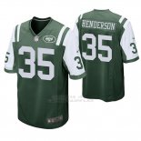 Camiseta NFL Game Hombre New York Jets De'angelo Henderson Verde