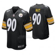 Camiseta NFL Game Hombre Pittsburgh Steelers T.j. Watt Negro