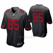 Camiseta NFL Game Hombre San Francisco 49ers George Kittle Negro