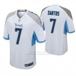 Camiseta NFL Game Hombre Tennessee Titans Cairo Santos Blanco