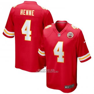 Camiseta NFL Game Kansas City Chiefs Chad Henne Rojo