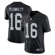 Camiseta NFL Game Las Vegas Raiders 16 Jim Plunkett Negro