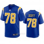 Camiseta NFL Game Los Angeles Chargers Trent Scott 2020 Azul