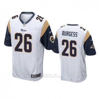 Camiseta NFL Game Los Angeles Rams Terrell Burgess Blanco