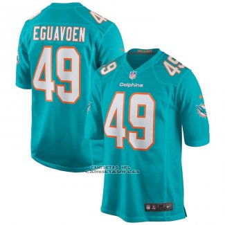 Camiseta NFL Game Miami Dolphins Sam Eguavoen Verde