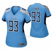 Camiseta NFL Game Mujer Tennessee Titans Dee Liner Azul Luminoso