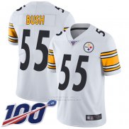 Camiseta NFL Game Pittsburgh Steelers 55 Devin Bush Blanco
