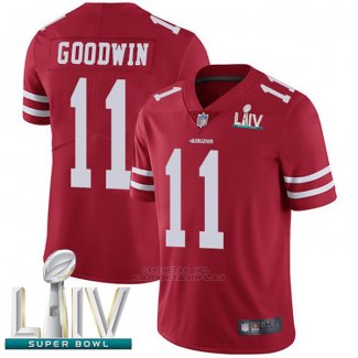 Camiseta NFL Game San Francisco 49ers 11 Marquise Goodwin Rojo