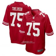 Camiseta NFL Game San Francisco 49ers Laken Tomlinson Rojo