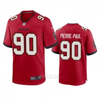Camiseta NFL Game Tampa Bay Buccaneers Jason Pierre Paul 2020 Rojo