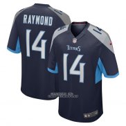 Camiseta NFL Game Tennessee Titans Kalif Raymond Azul