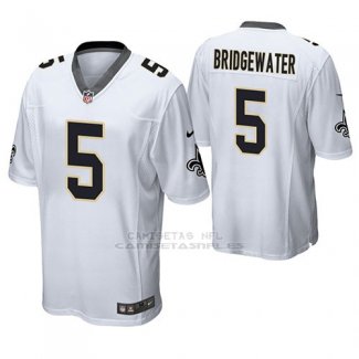Camiseta NFL Hombre Saints Teddy Bridgewater Blanco Game