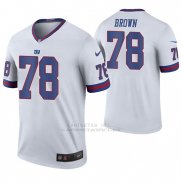Camiseta NFL Legend Hombre New York Giants Jamon Brown Blanco Color Rush
