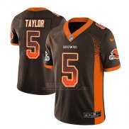 Camiseta NFL Limited Hombre Cleveland Browns Tyrod Taylor Marron 2018 Drift Fashion Color Rush