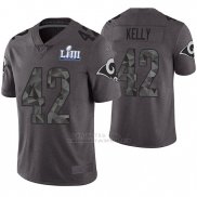 Camiseta NFL Limited Hombre Los Angeles Rams John Kelly Gris Super Bowl LIII
